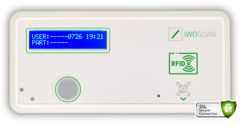 Iwoscan duomenų registratorius Iwoscan gamybos optimizavimas